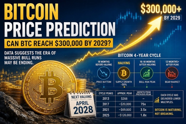 You are currently viewing Bitcoin Could Reach $300,000 by 2029
