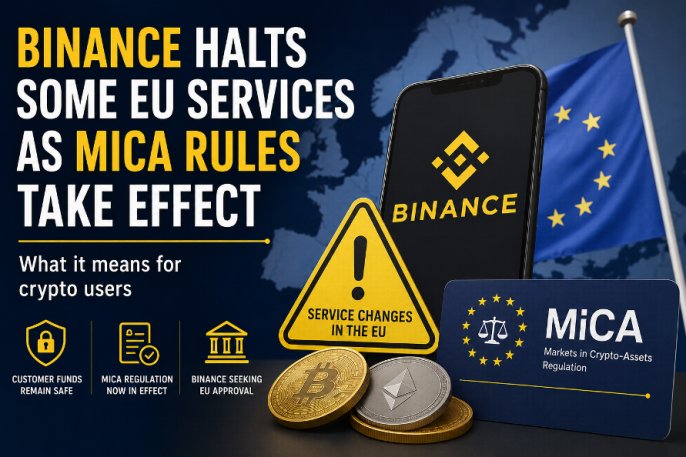 You are currently viewing Binance Suspends Some EU Services as MiCA Rules Take Effect: What It Means for Crypto Users