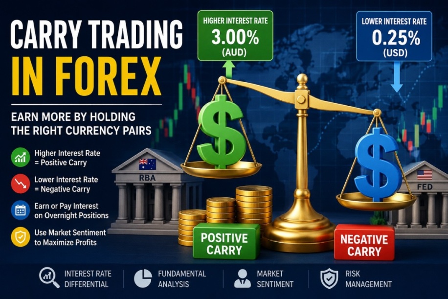 You are currently viewing How Carry Trading Works in Forex: A Complete Guide