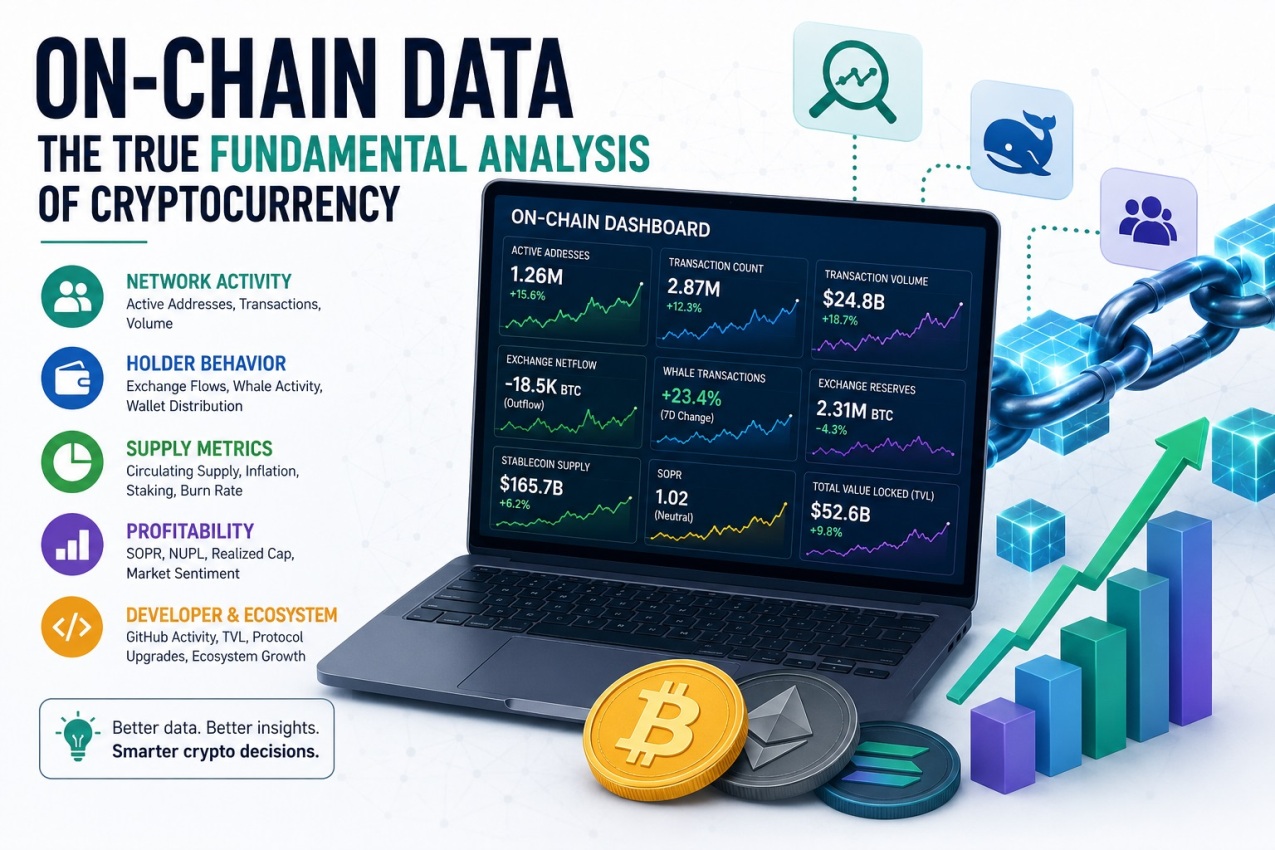 You are currently viewing How to Use On-Chain Data for Fundamental Analysis in Cryptocurrency